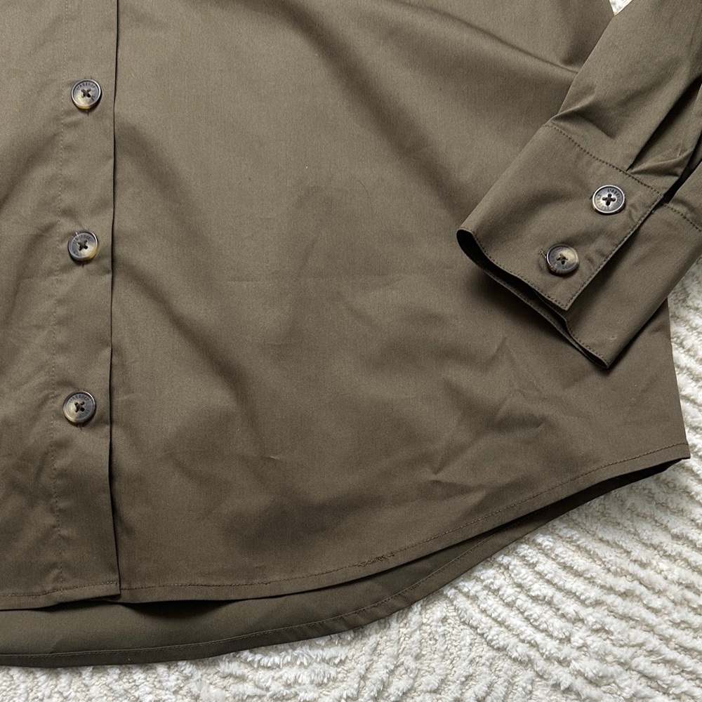 L'AGENCE Pearson Woven Military Shirt Women’s Size Small - Picture 8 of 14